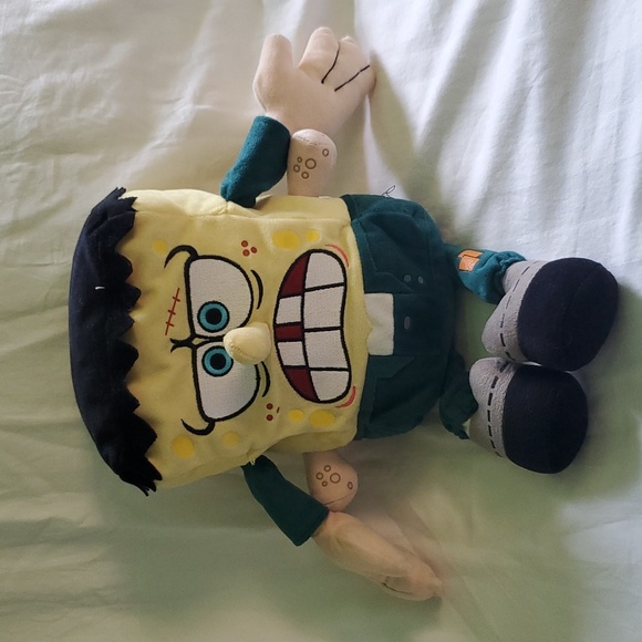 Vintage | Toys | Vintage Y2k Spongebob Squarepants Frankenstein Plush ...